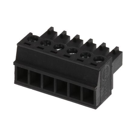 MOLEX Pluggable Terminal Blocks 3.81Mm Euro Plug Ra Uro Plug Ra Blk 6Ckt 395100006